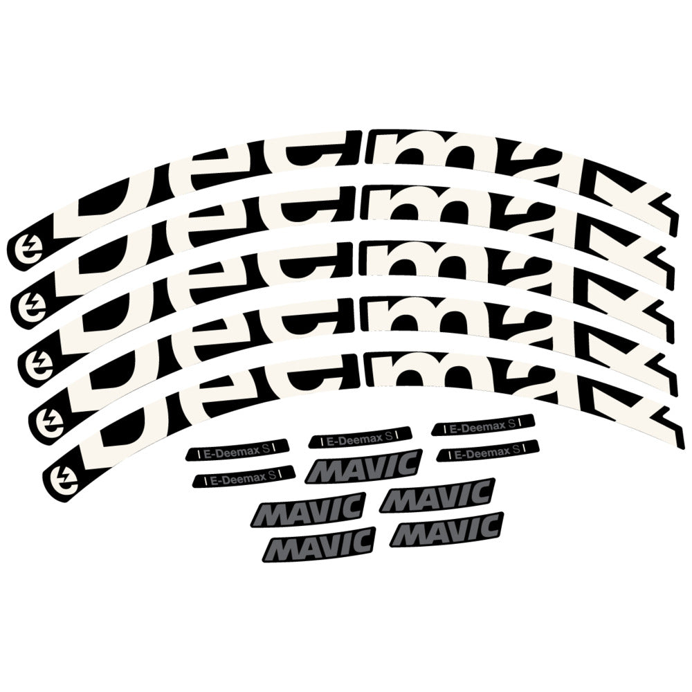 Adesivi Cerchi MTB Mavic E-Deemax S 2025 in vinile