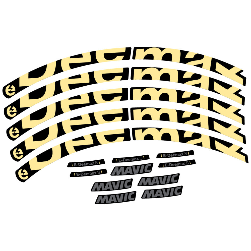 Adesivi Cerchi MTB Mavic E-Deemax S 2025 in vinile