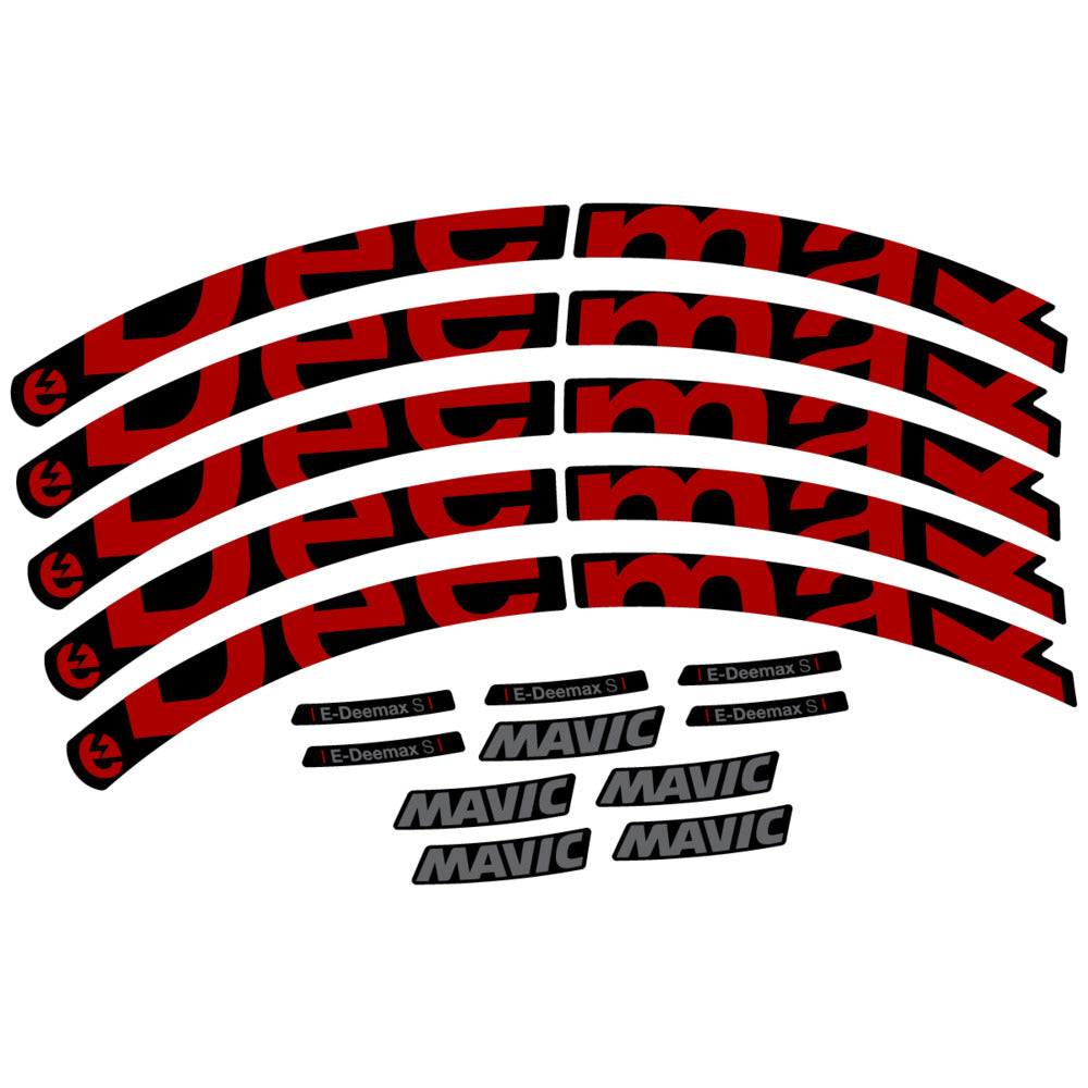 Adesivi Cerchi MTB Mavic E-Deemax S 2025 in vinile
