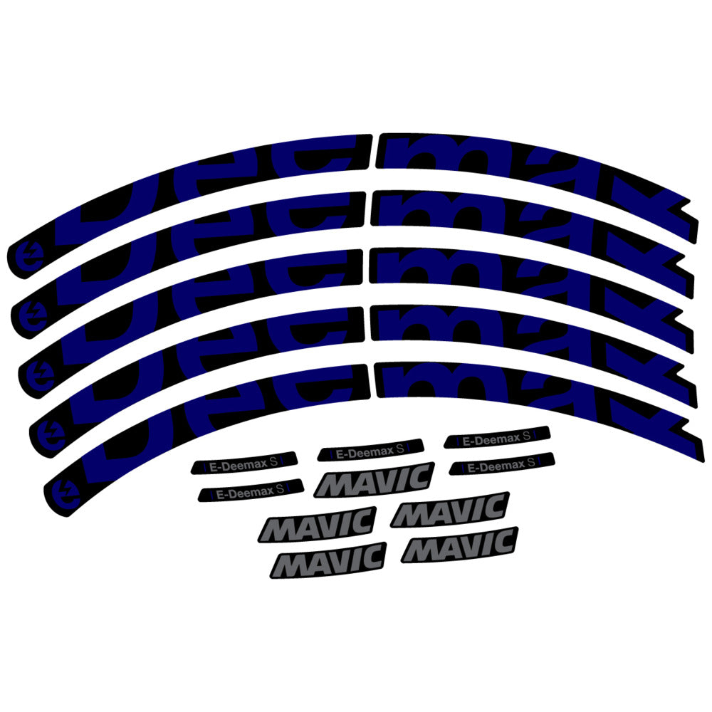 Adesivi Cerchi MTB Mavic E-Deemax S 2025 in vinile