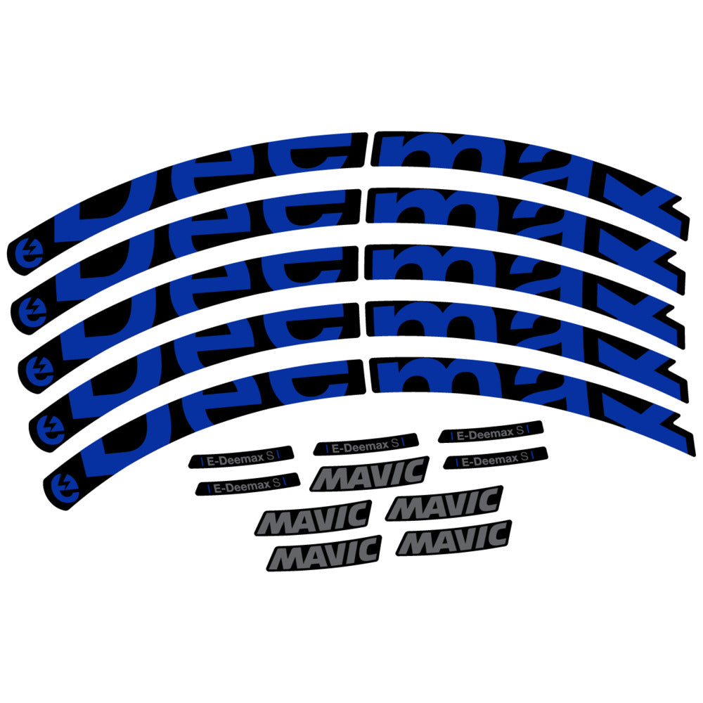 Adesivi Cerchi MTB Mavic E-Deemax S 2025 in vinile