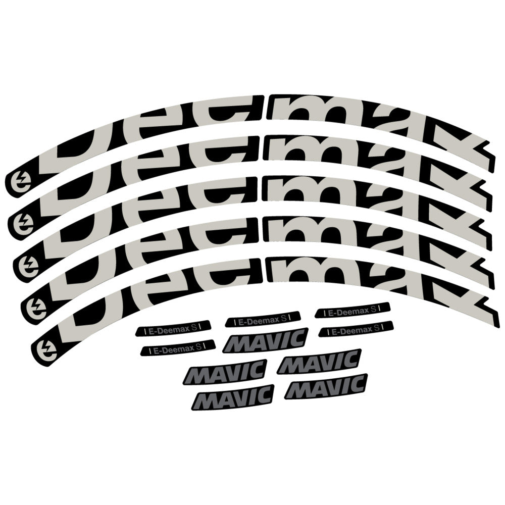 Adesivi Cerchi MTB Mavic E-Deemax S 2025 in vinile