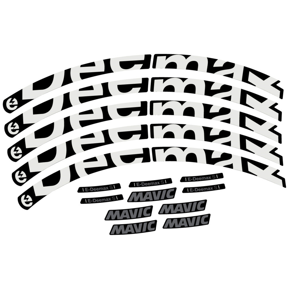 Adesivi Cerchi MTB Mavic E-Deemax S 2025 in vinile
