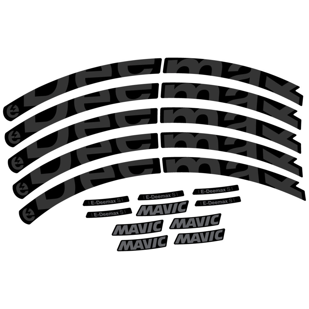 Adesivi Cerchi MTB Mavic E-Deemax S 2025 in vinile