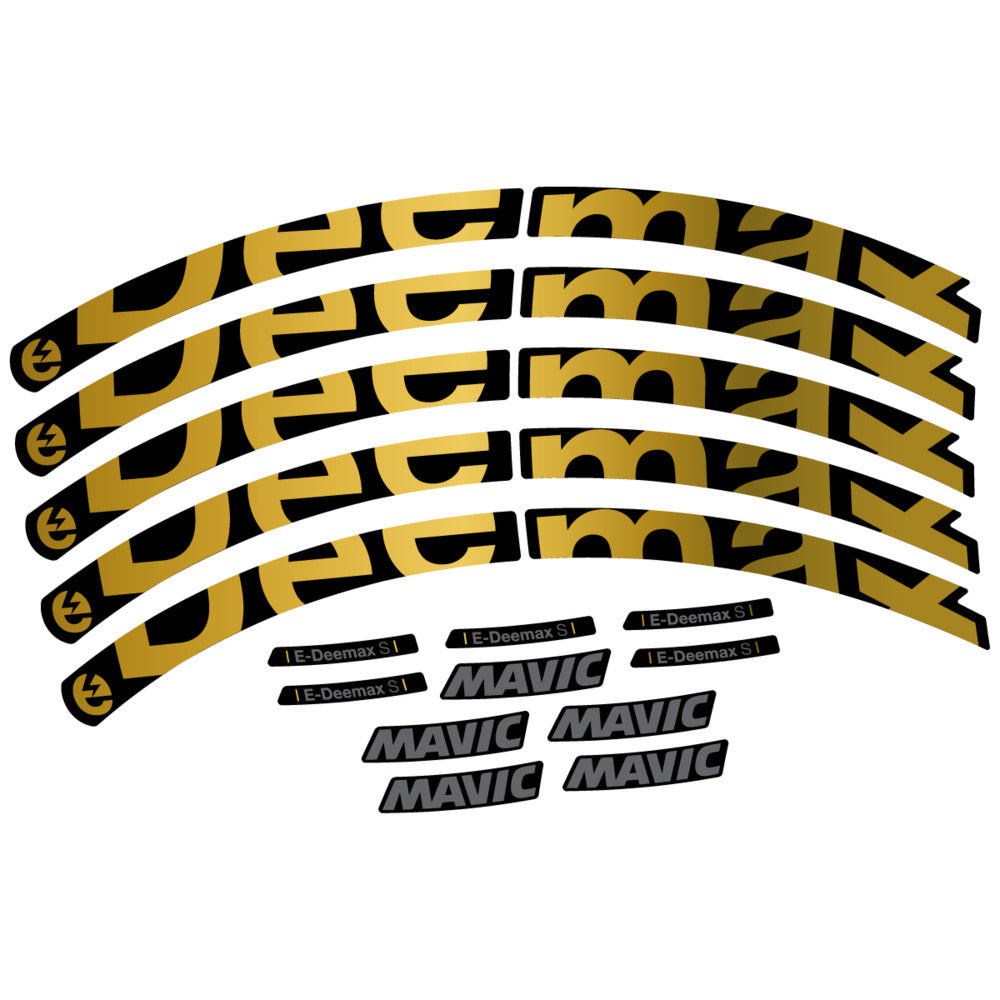 Adesivi Cerchi MTB Mavic E-Deemax S 2025 in vinile