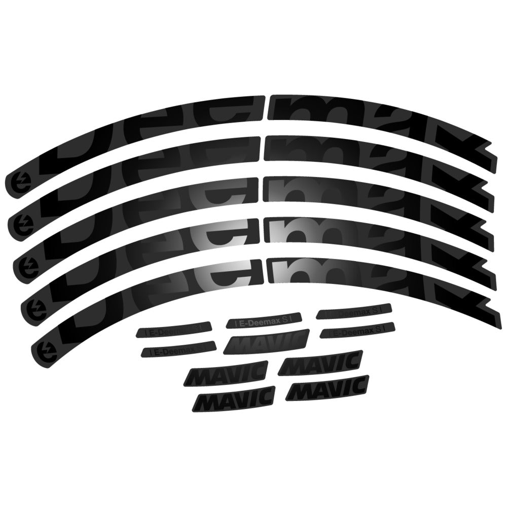 Adesivi Cerchi MTB Mavic E-Deemax S 2025 in vinile