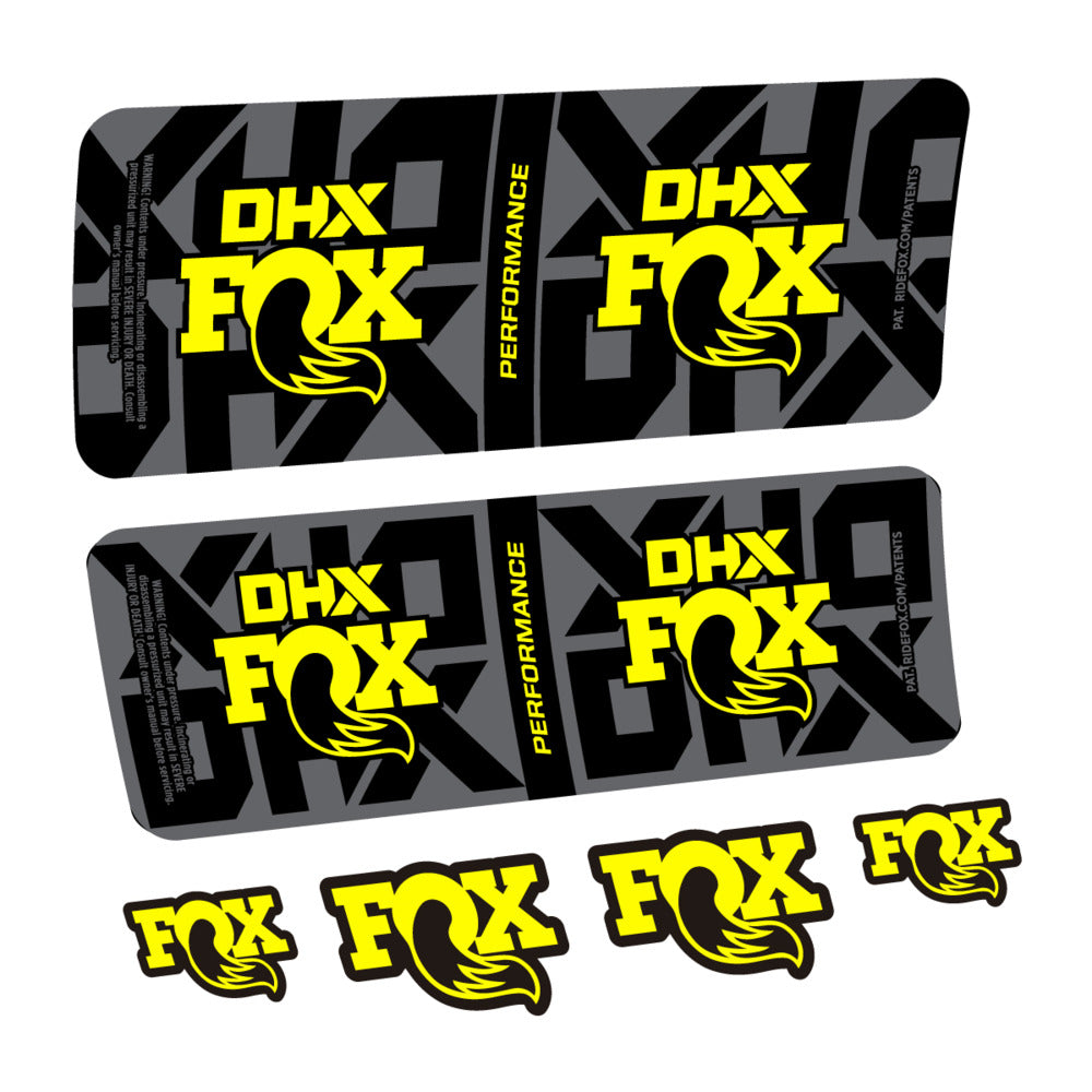 Adesivi Ammortizzatore Fox DHX Performance 2027 in vinile