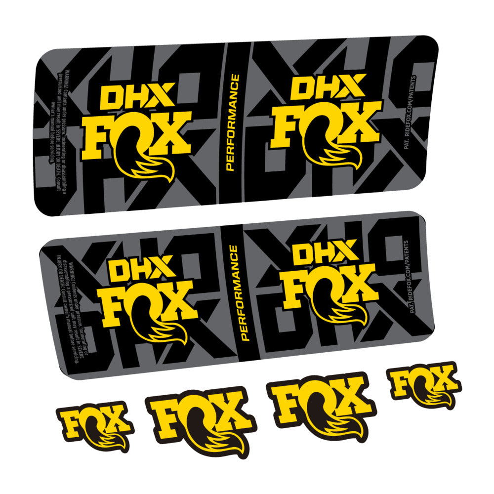Adesivi Ammortizzatore Fox DHX Performance 2027 in vinile