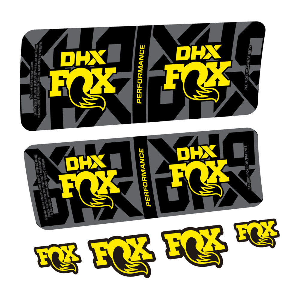 Adesivi Ammortizzatore Fox DHX Performance 2027 in vinile