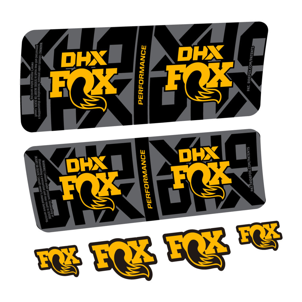 Adesivi Ammortizzatore Fox DHX Performance 2027 in vinile