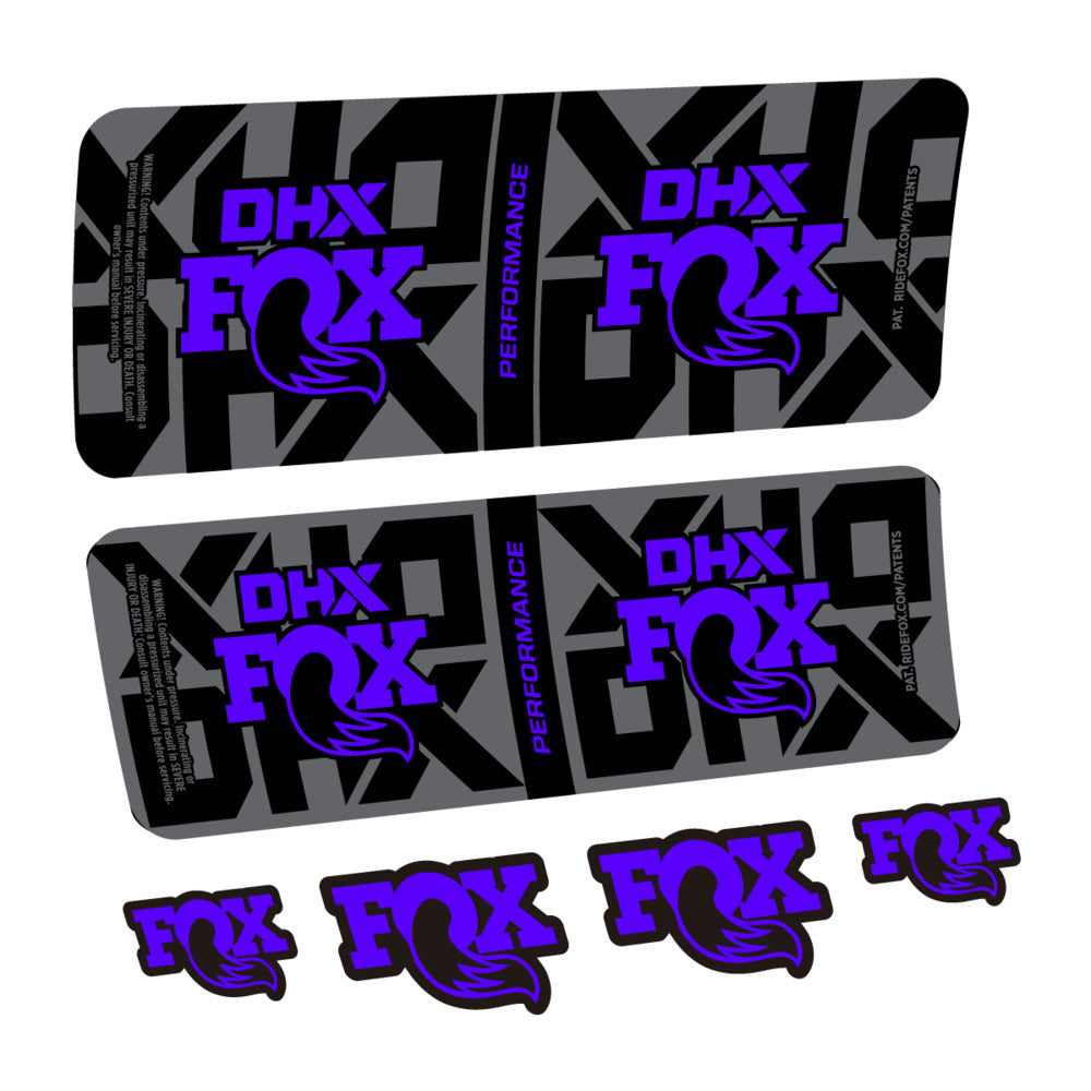 Adesivi Ammortizzatore Fox DHX Performance 2027 in vinile