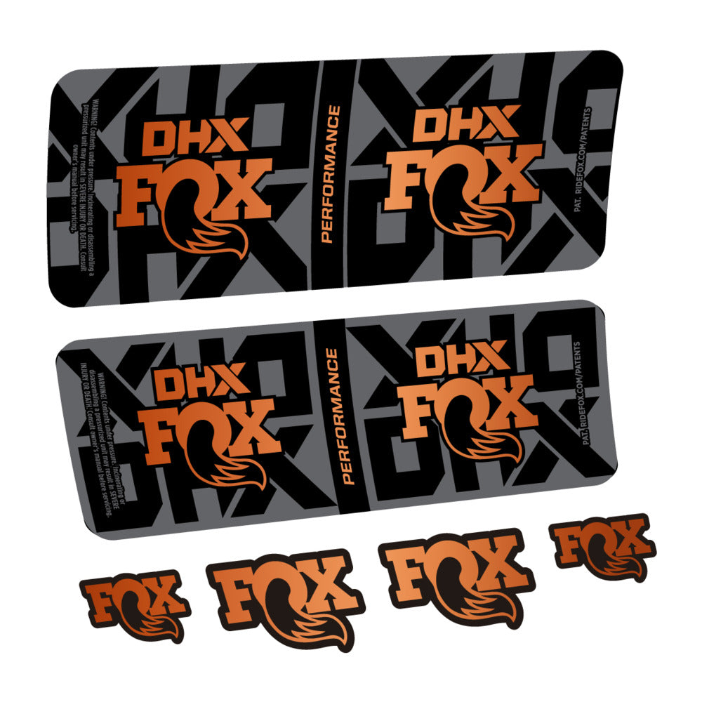 Adesivi Ammortizzatore Fox DHX Performance 2027 in vinile