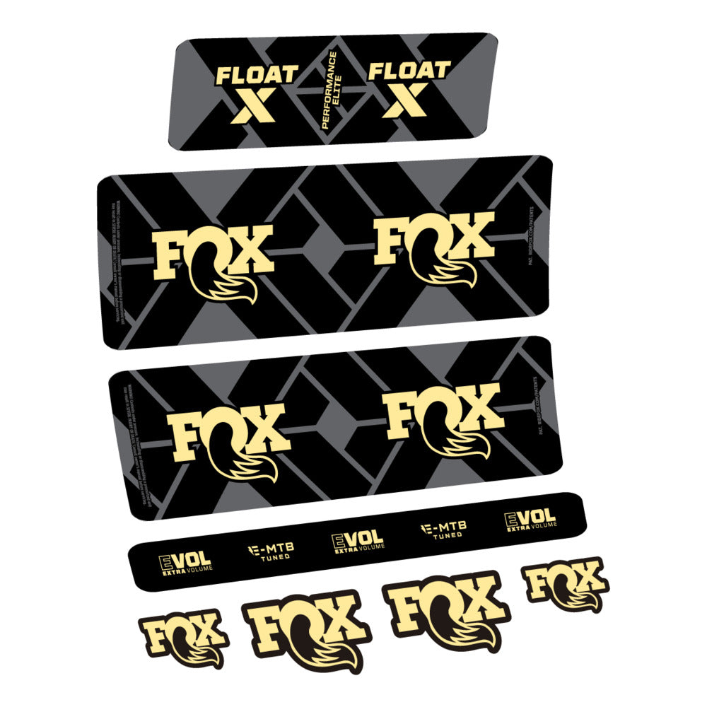 Adesivi Ammortizzatore Fox Float X Performance Elite E in vinile