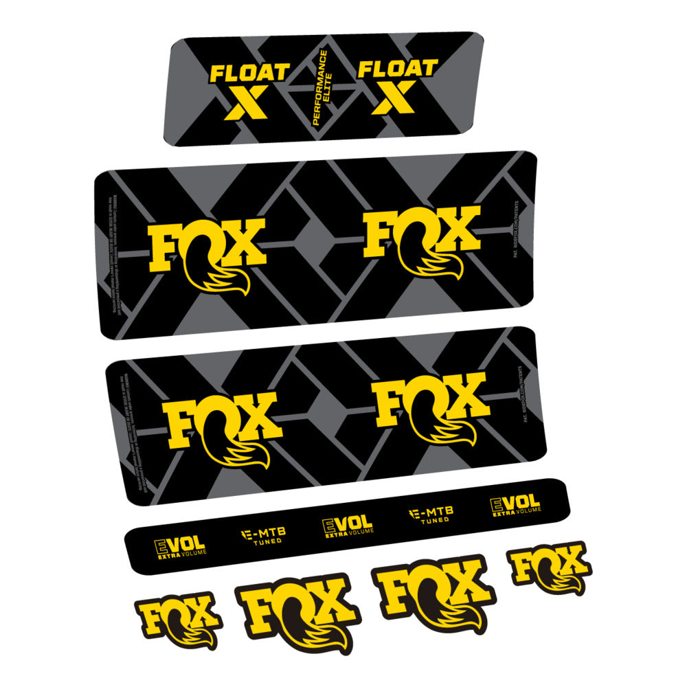 Adesivi Ammortizzatore Fox Float X Performance Elite E in vinile