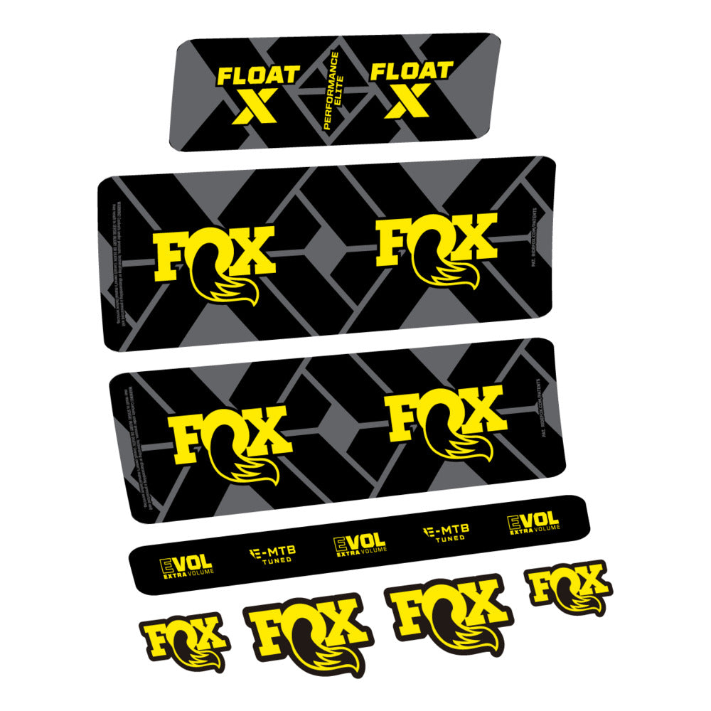 Adesivi Ammortizzatore Fox Float X Performance Elite E in vinile
