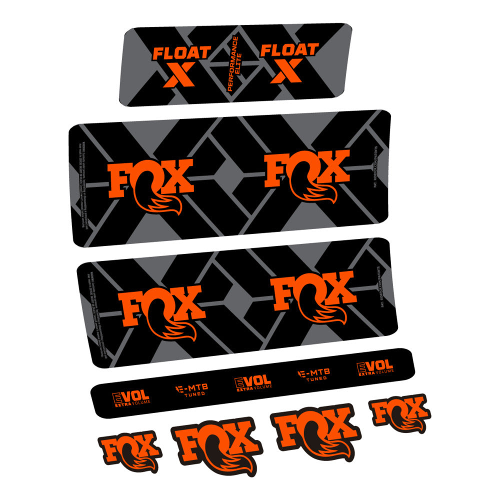 Adesivi Ammortizzatore Fox Float X Performance Elite E in vinile