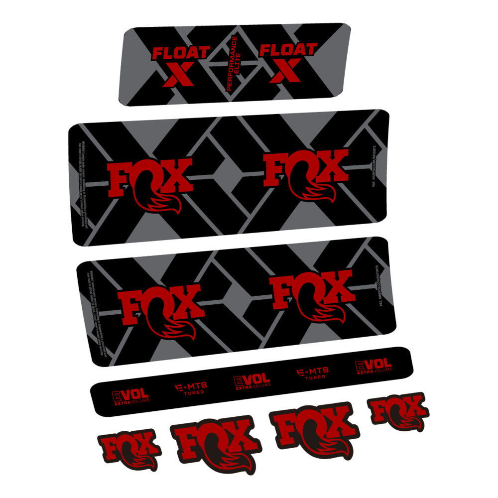 Adesivi Ammortizzatore Fox Float X Performance Elite E in vinile