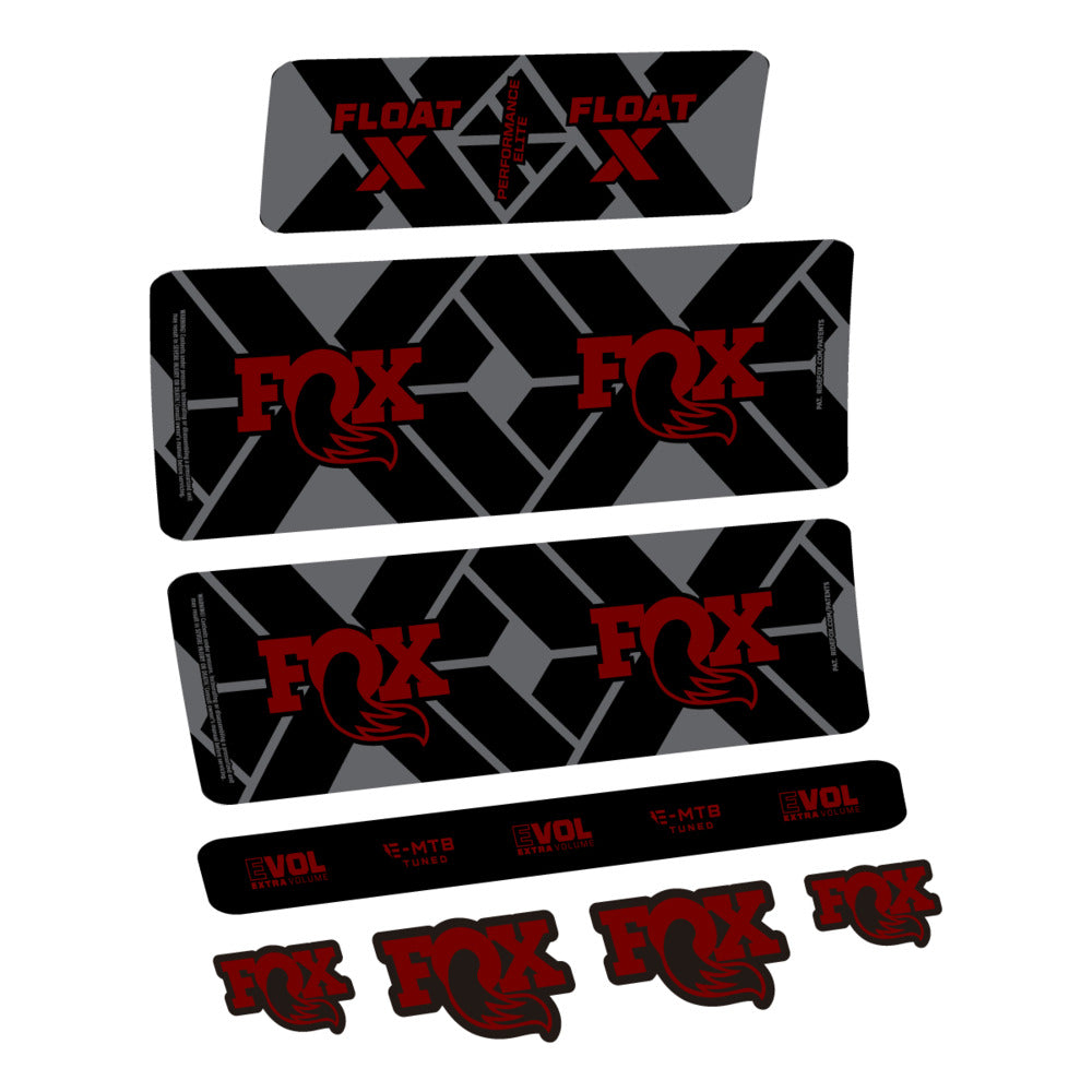 Adesivi Ammortizzatore Fox Float X Performance Elite E in vinile