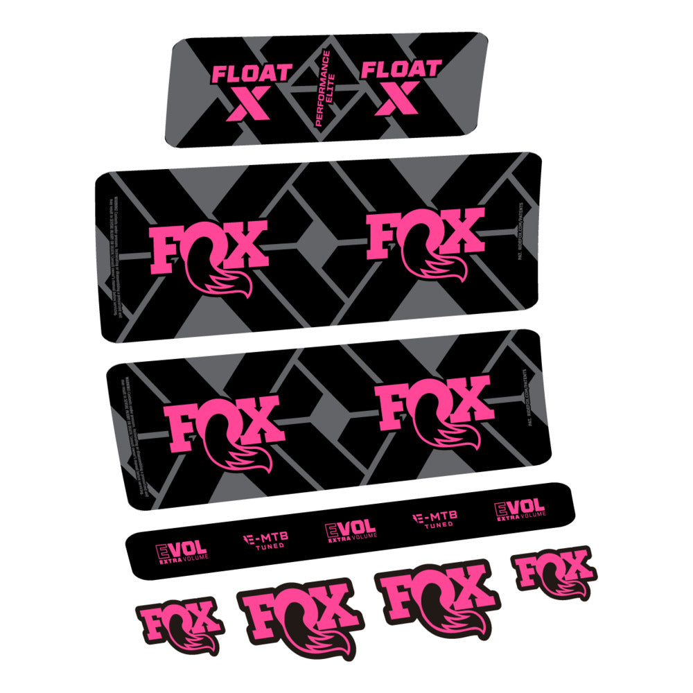 Adesivi Ammortizzatore Fox Float X Performance Elite E in vinile