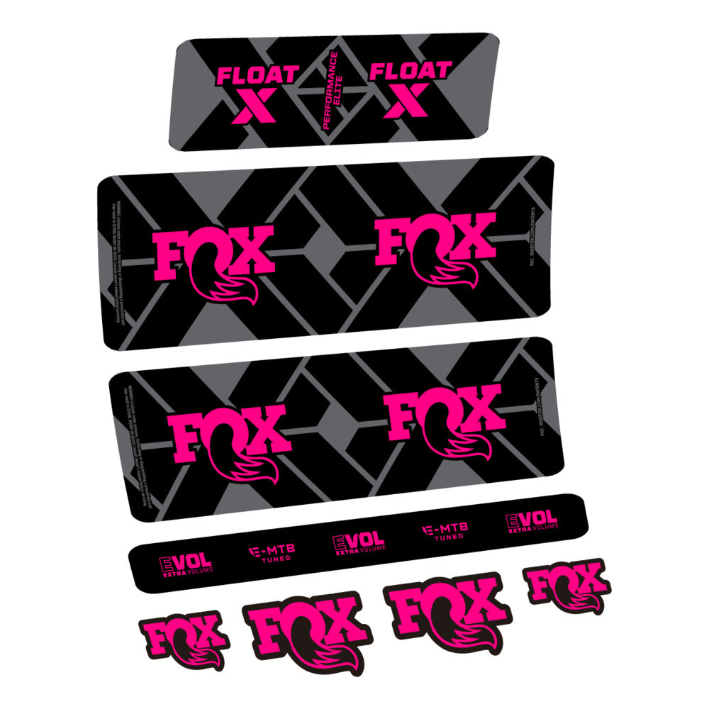 Adesivi Ammortizzatore Fox Float X Performance Elite E in vinile