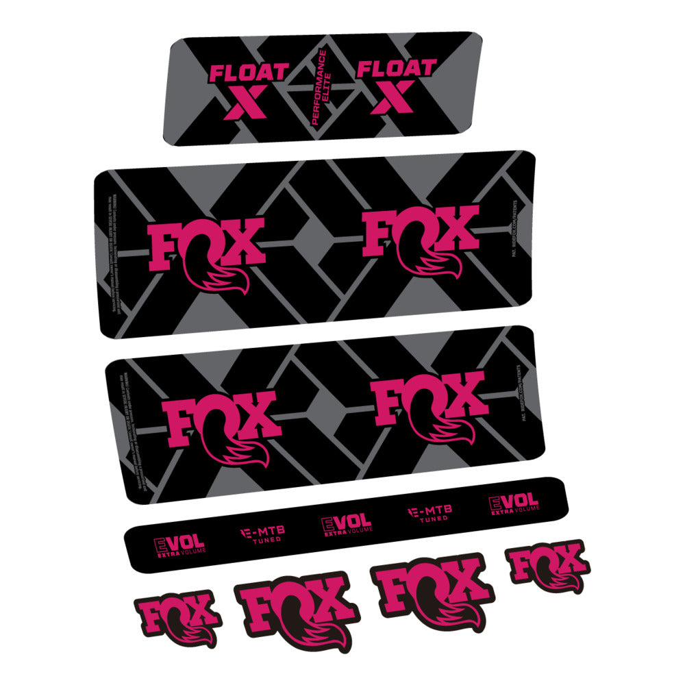 Adesivi Ammortizzatore Fox Float X Performance Elite E in vinile