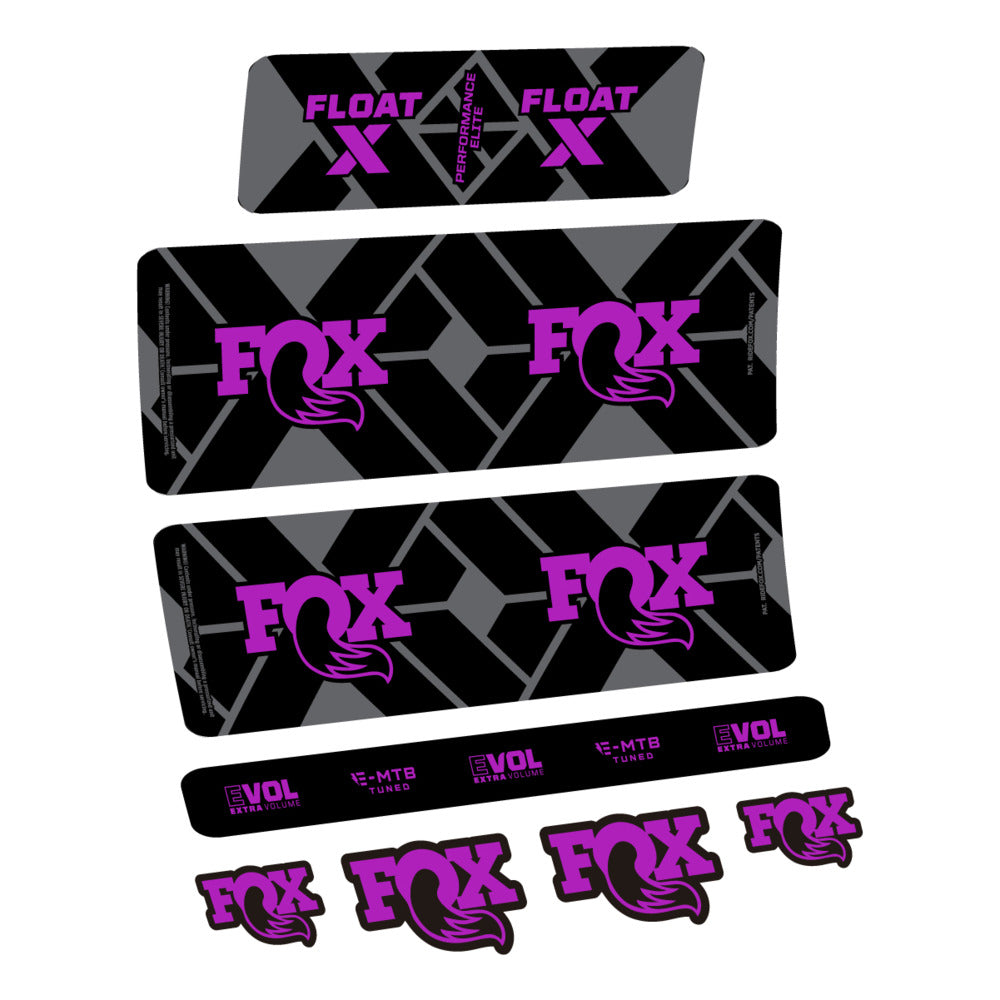 Adesivi Ammortizzatore Fox Float X Performance Elite E in vinile