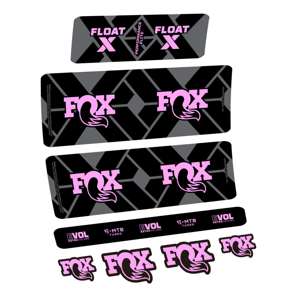 Adesivi Ammortizzatore Fox Float X Performance Elite E in vinile