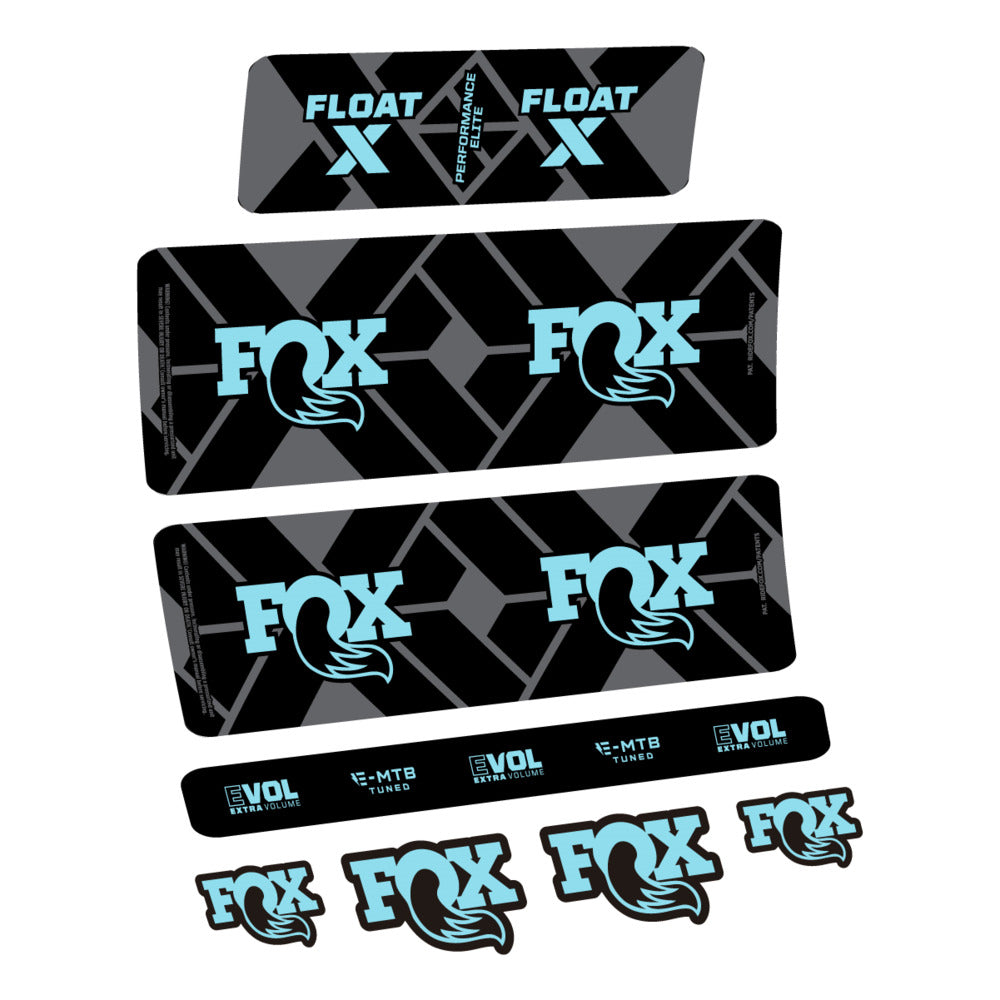 Adesivi Ammortizzatore Fox Float X Performance Elite E in vinile