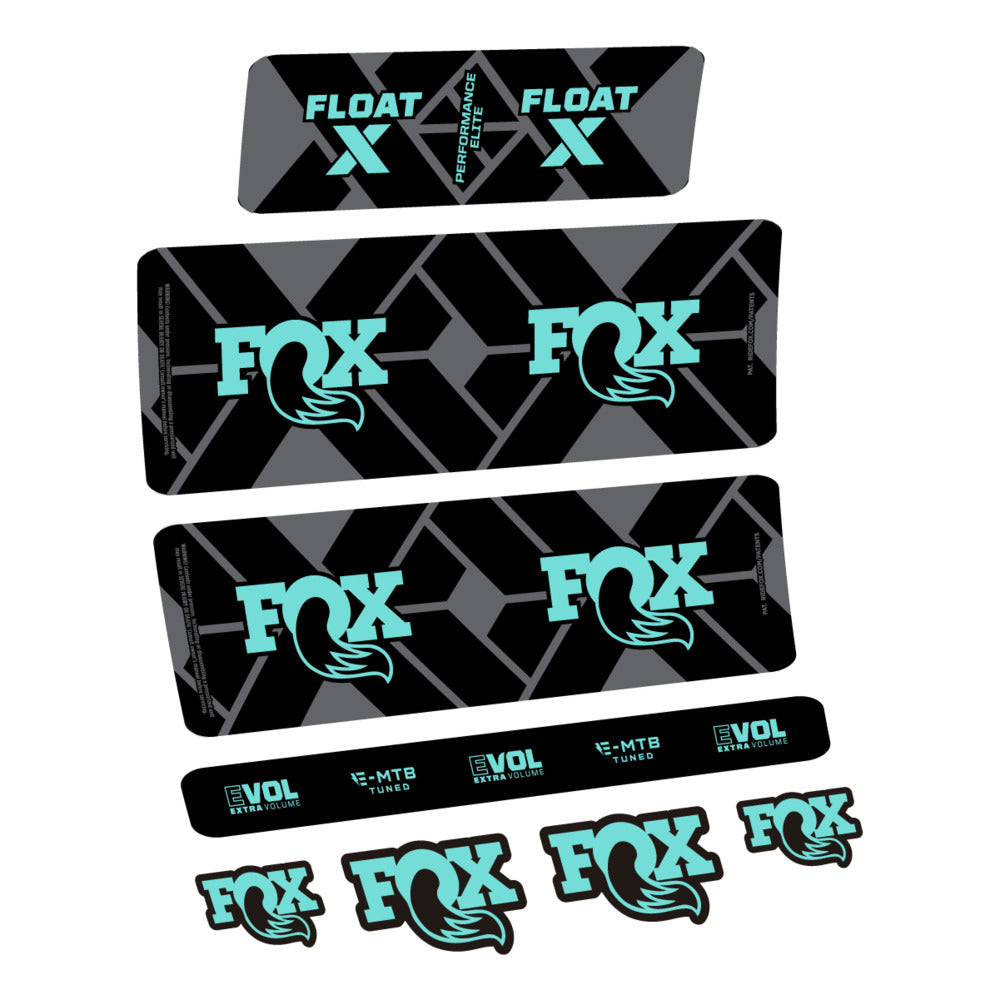 Adesivi Ammortizzatore Fox Float X Performance Elite E in vinile