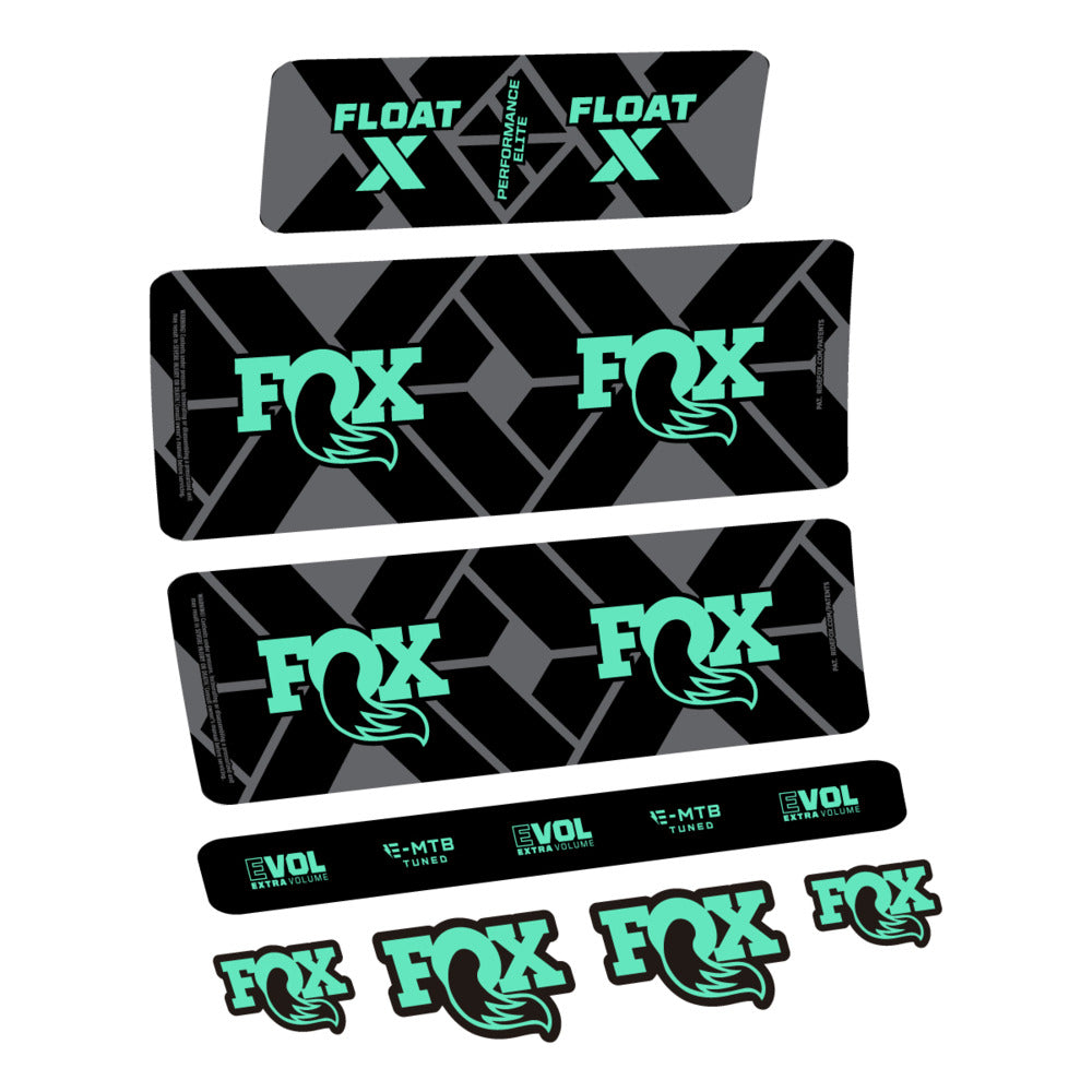 Adesivi Ammortizzatore Fox Float X Performance Elite E in vinile