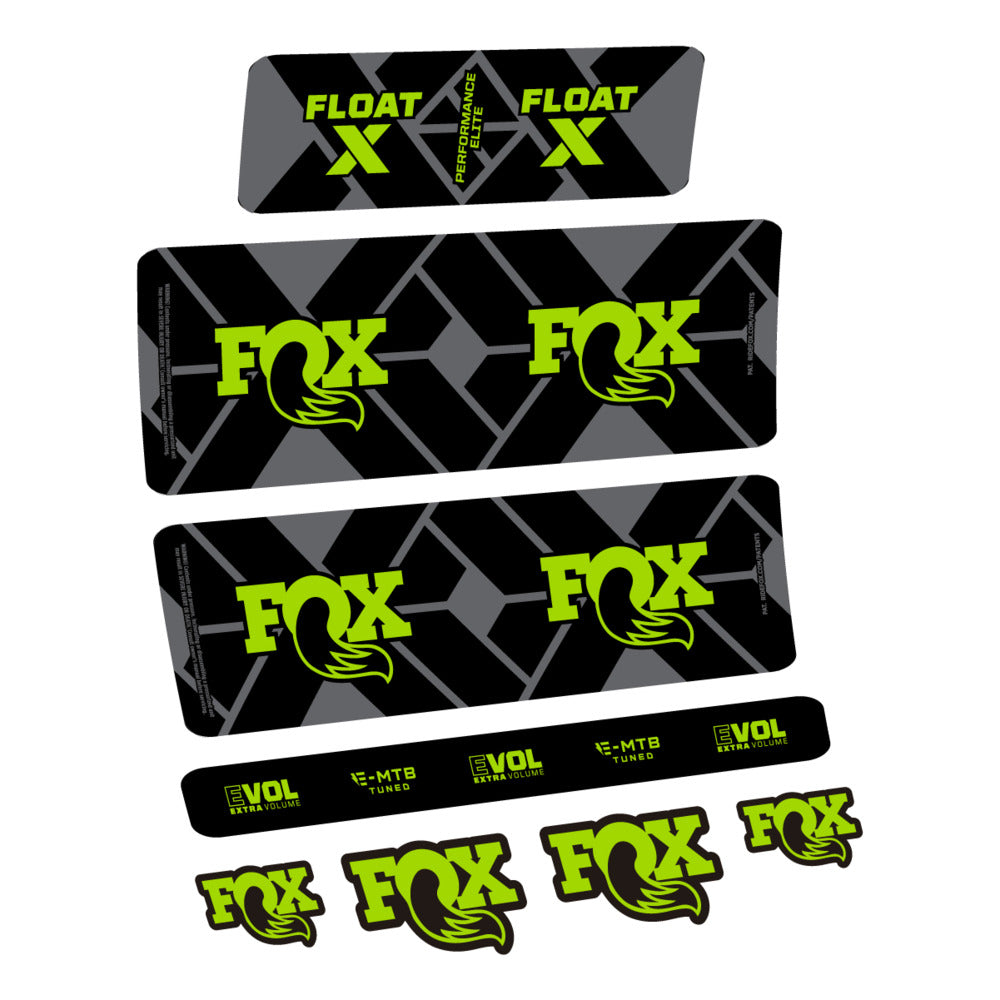 Adesivi Ammortizzatore Fox Float X Performance Elite E in vinile