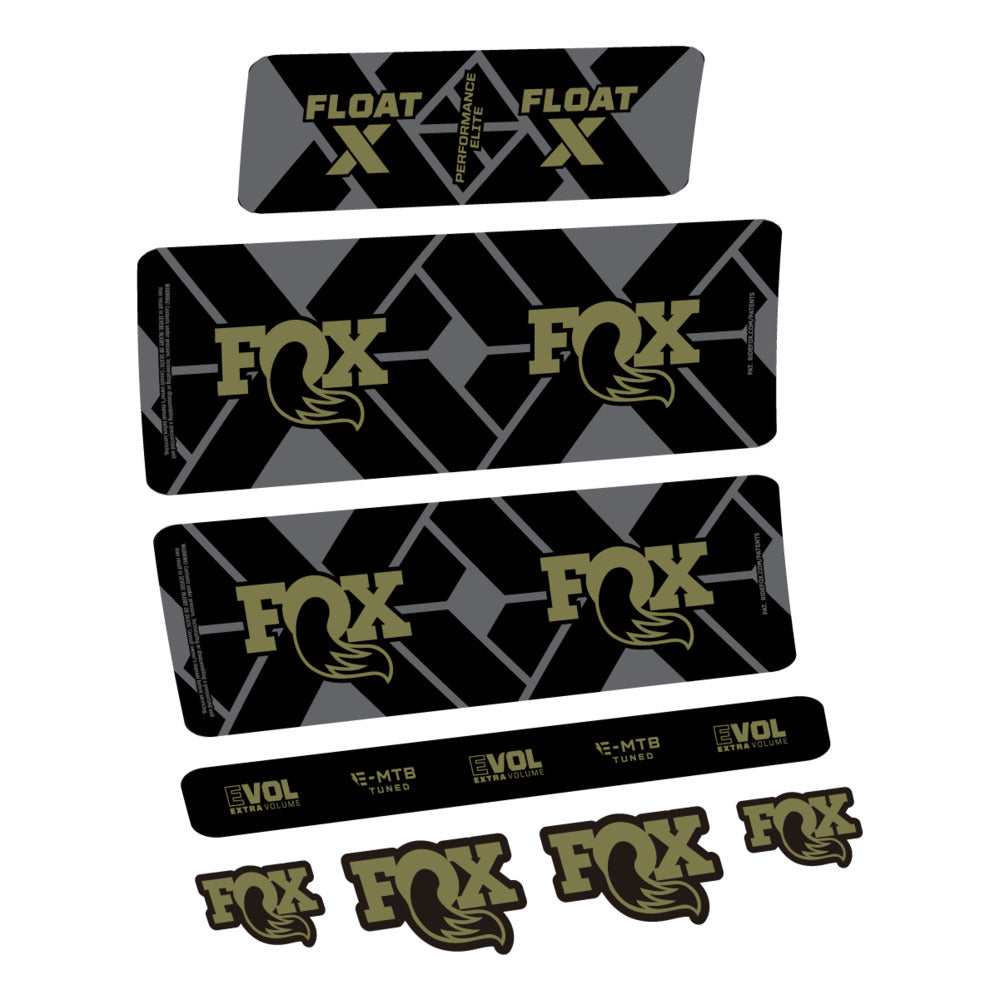 Adesivi Ammortizzatore Fox Float X Performance Elite E in vinile