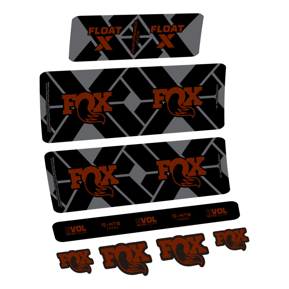 Adesivi Ammortizzatore Fox Float X Performance Elite E in vinile