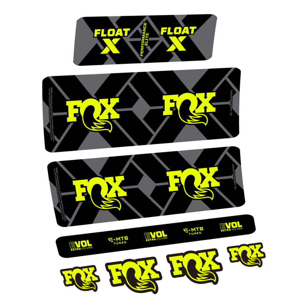 Adesivi Ammortizzatore Fox Float X Performance Elite E in vinile