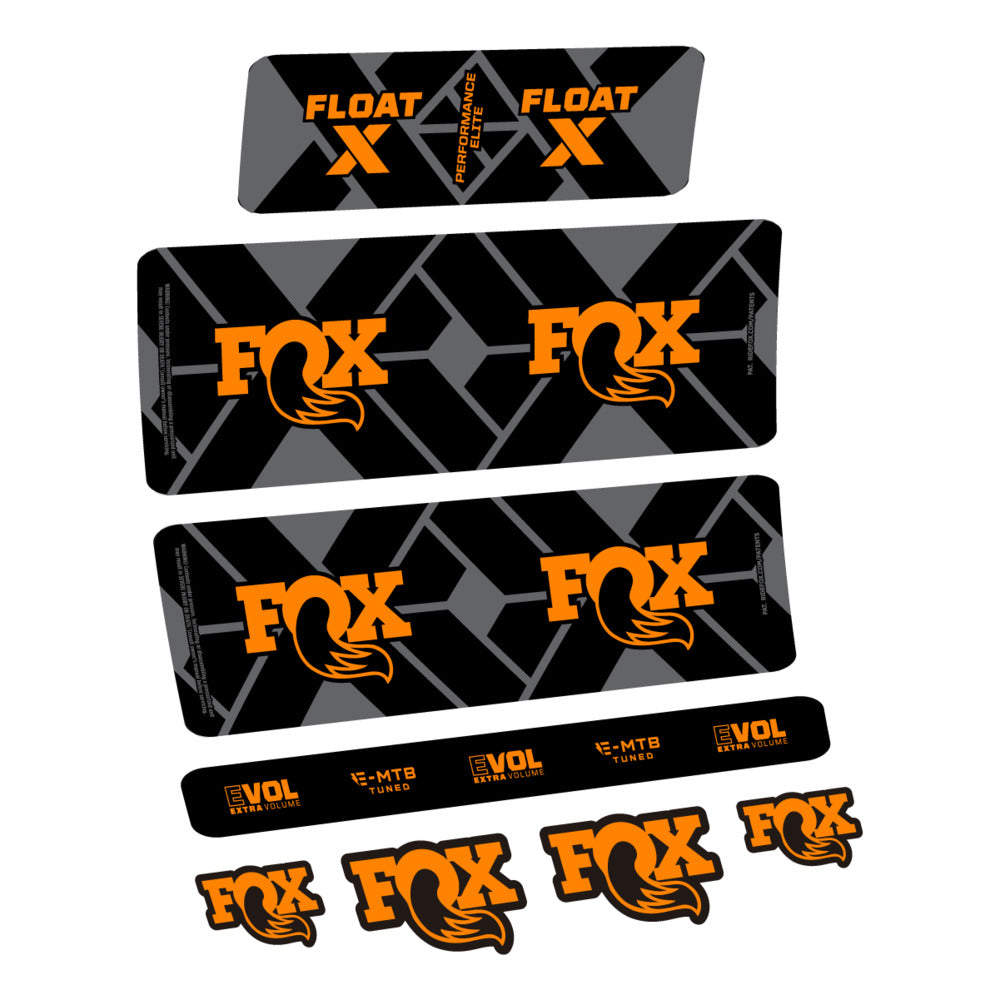 Adesivi Ammortizzatore Fox Float X Performance Elite E in vinile