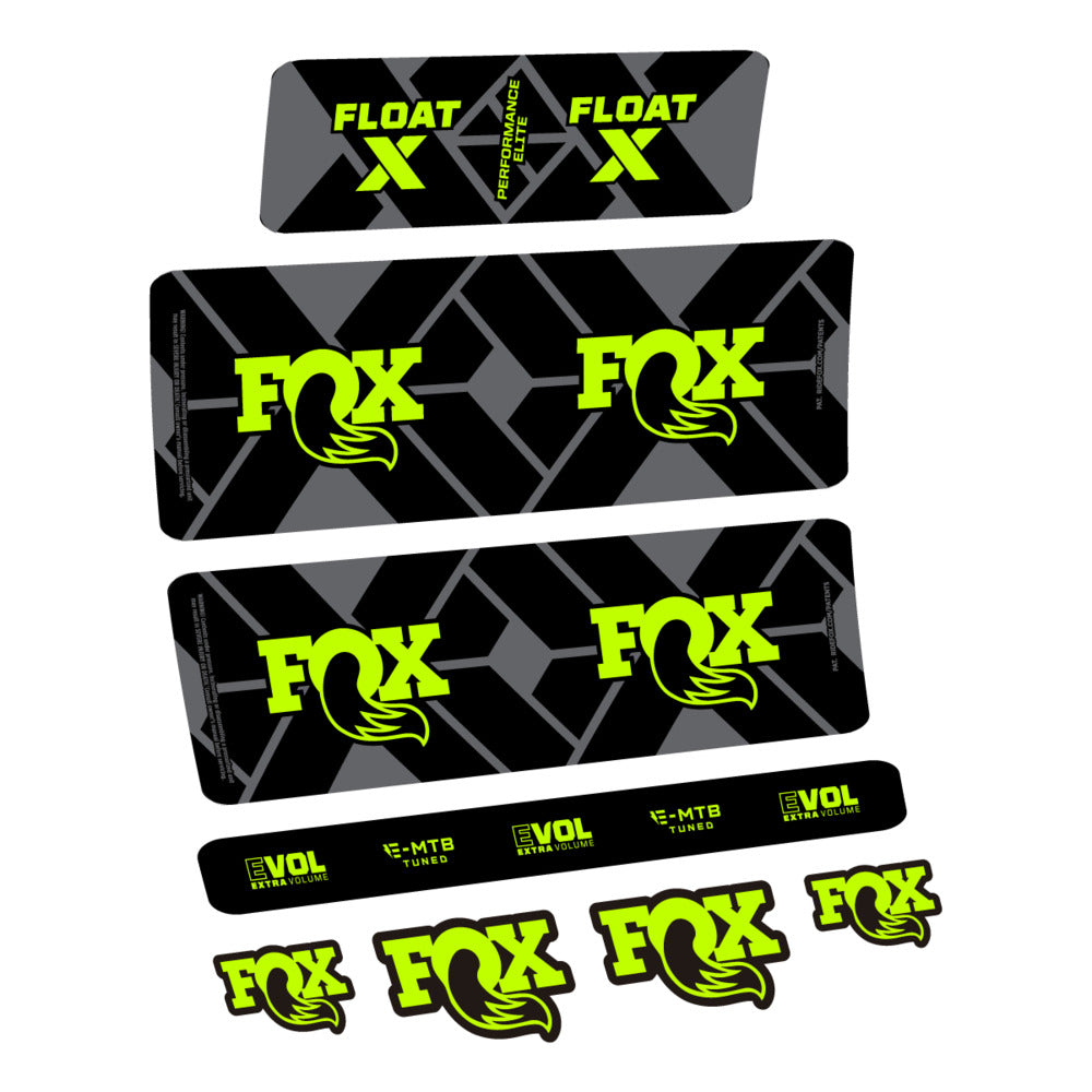 Adesivi Ammortizzatore Fox Float X Performance Elite E in vinile