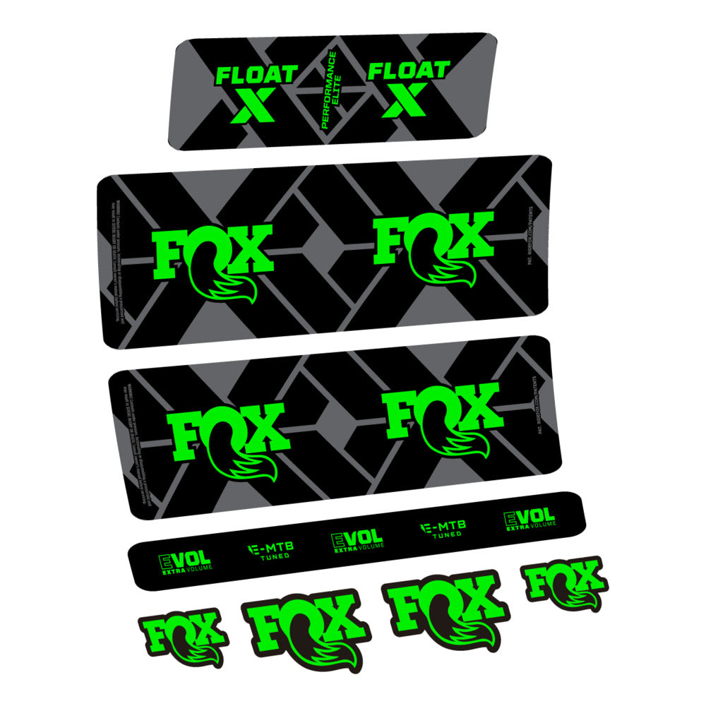 Adesivi Ammortizzatore Fox Float X Performance Elite E in vinile
