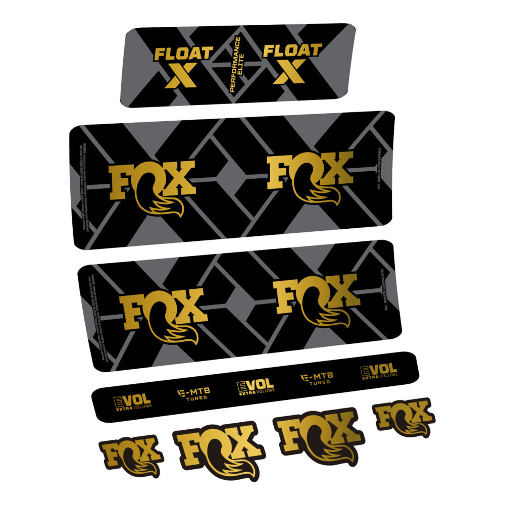 Adesivi Ammortizzatore Fox Float X Performance Elite E in vinile