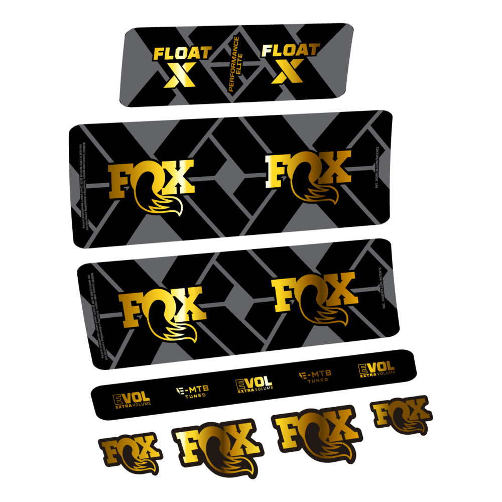 Adesivi Ammortizzatore Fox Float X Performance Elite E in vinile