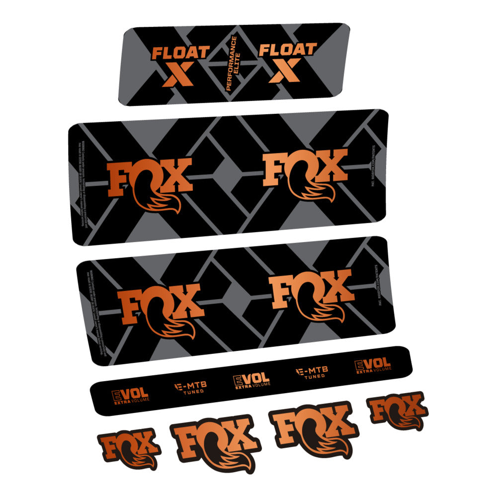 Adesivi Ammortizzatore Fox Float X Performance Elite E in vinile