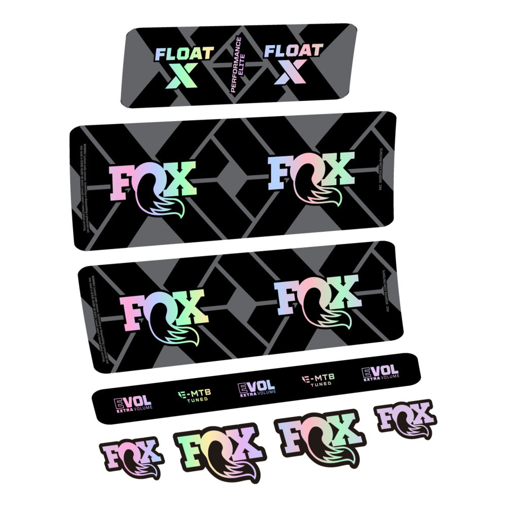 Adesivi Ammortizzatore Fox Float X Performance Elite E in vinile