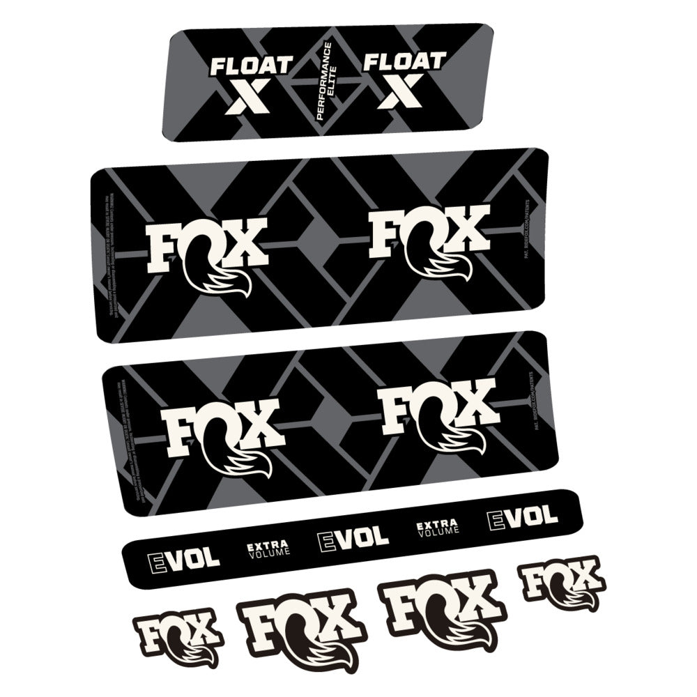 Adesivi Ammortizzatore Fox Float X Performance Elite 2027 in vinile
