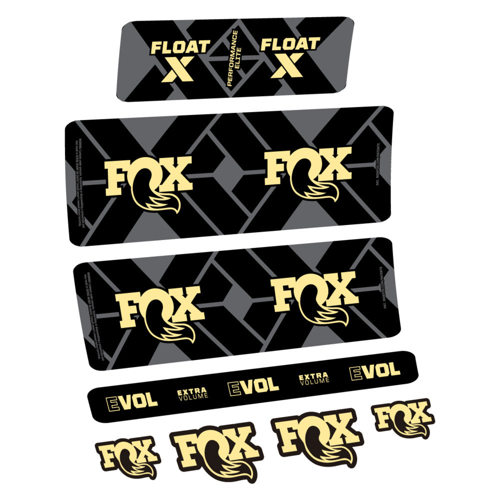 Adesivi Ammortizzatore Fox Float X Performance Elite 2027 in vinile