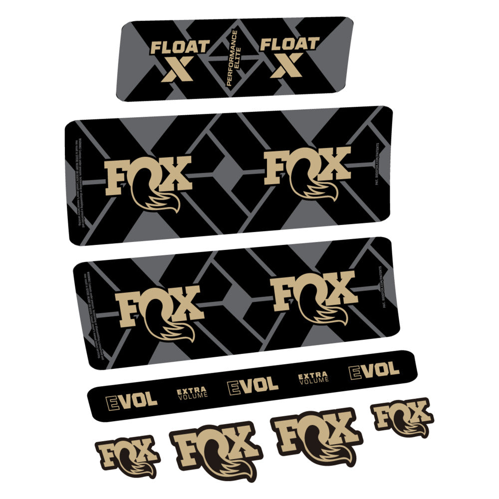 Adesivi Ammortizzatore Fox Float X Performance Elite 2027 in vinile