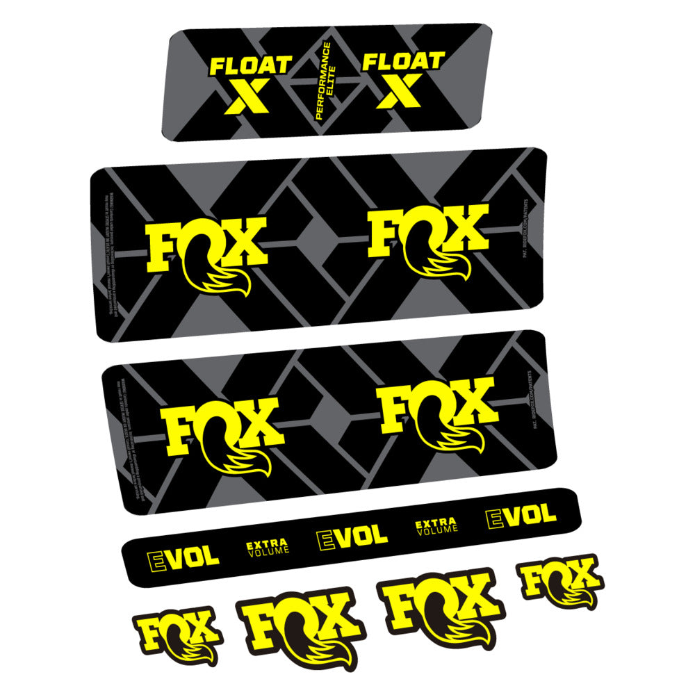 Adesivi Ammortizzatore Fox Float X Performance Elite 2027 in vinile