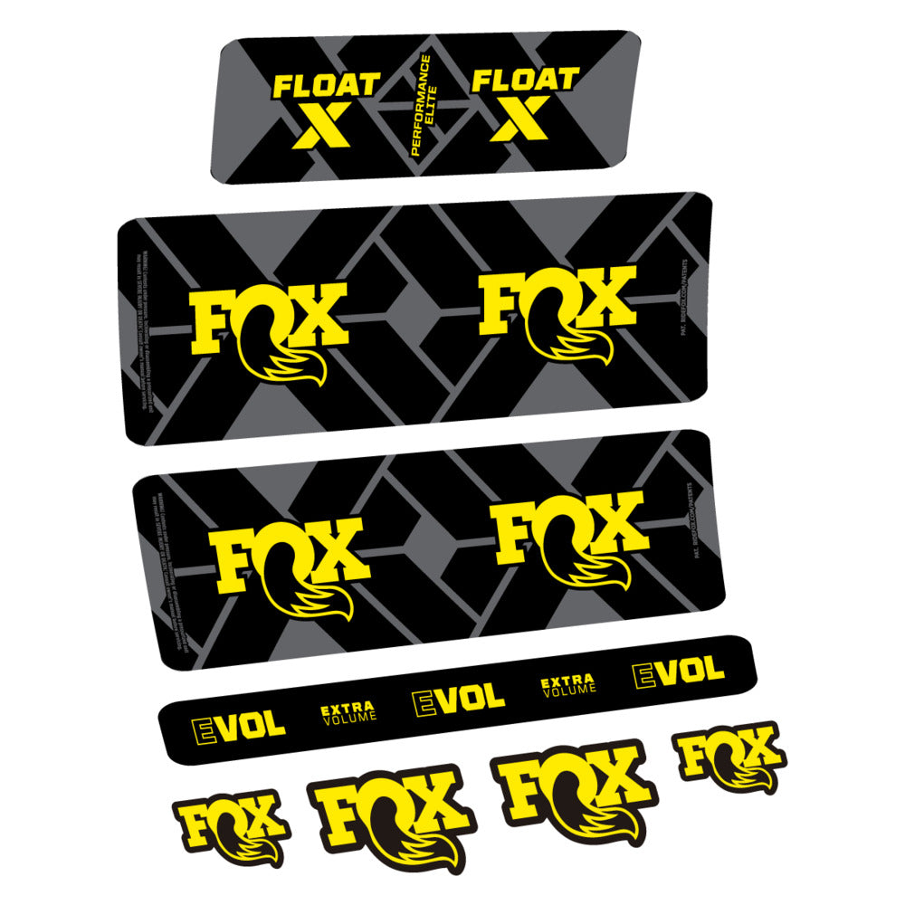 Adesivi Ammortizzatore Fox Float X Performance Elite 2027 in vinile