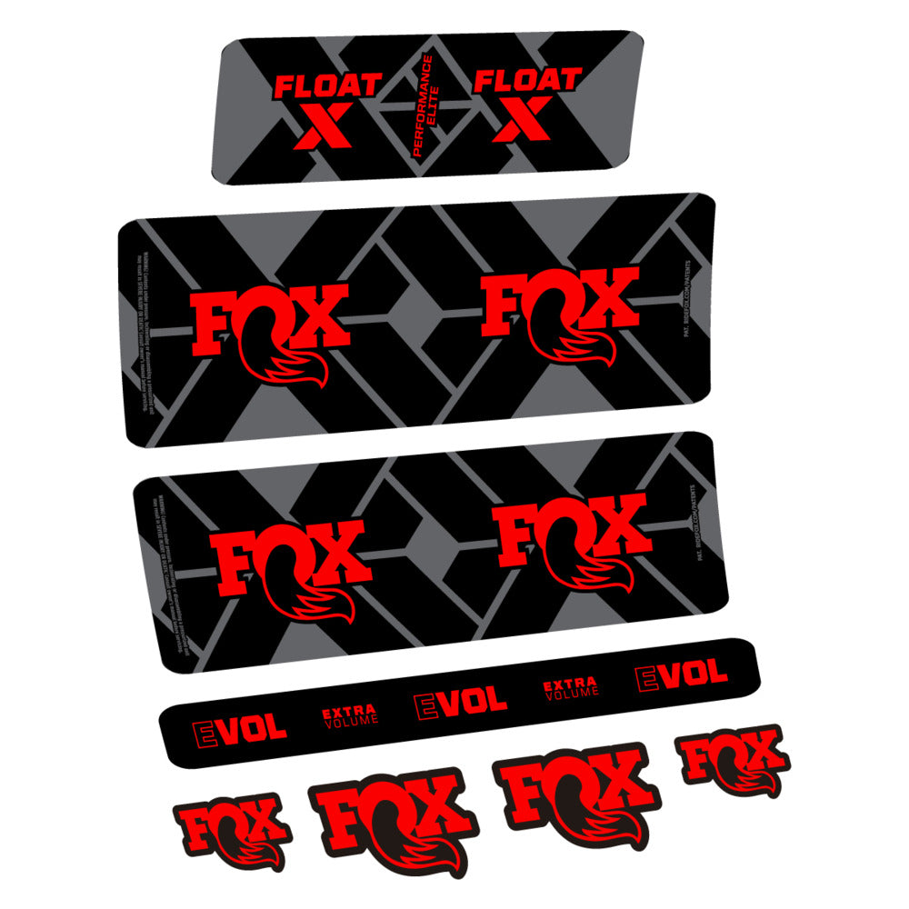 Adesivi Ammortizzatore Fox Float X Performance Elite 2027 in vinile