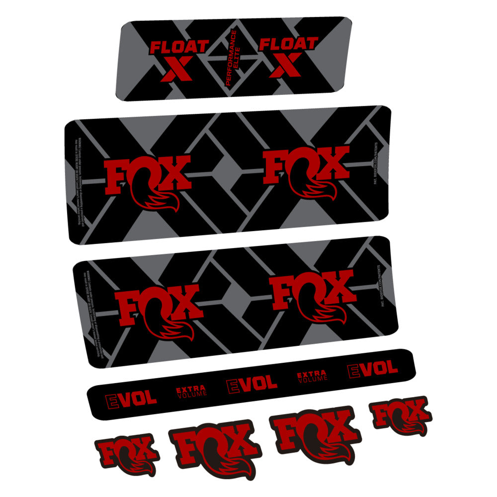 Adesivi Ammortizzatore Fox Float X Performance Elite 2027 in vinile