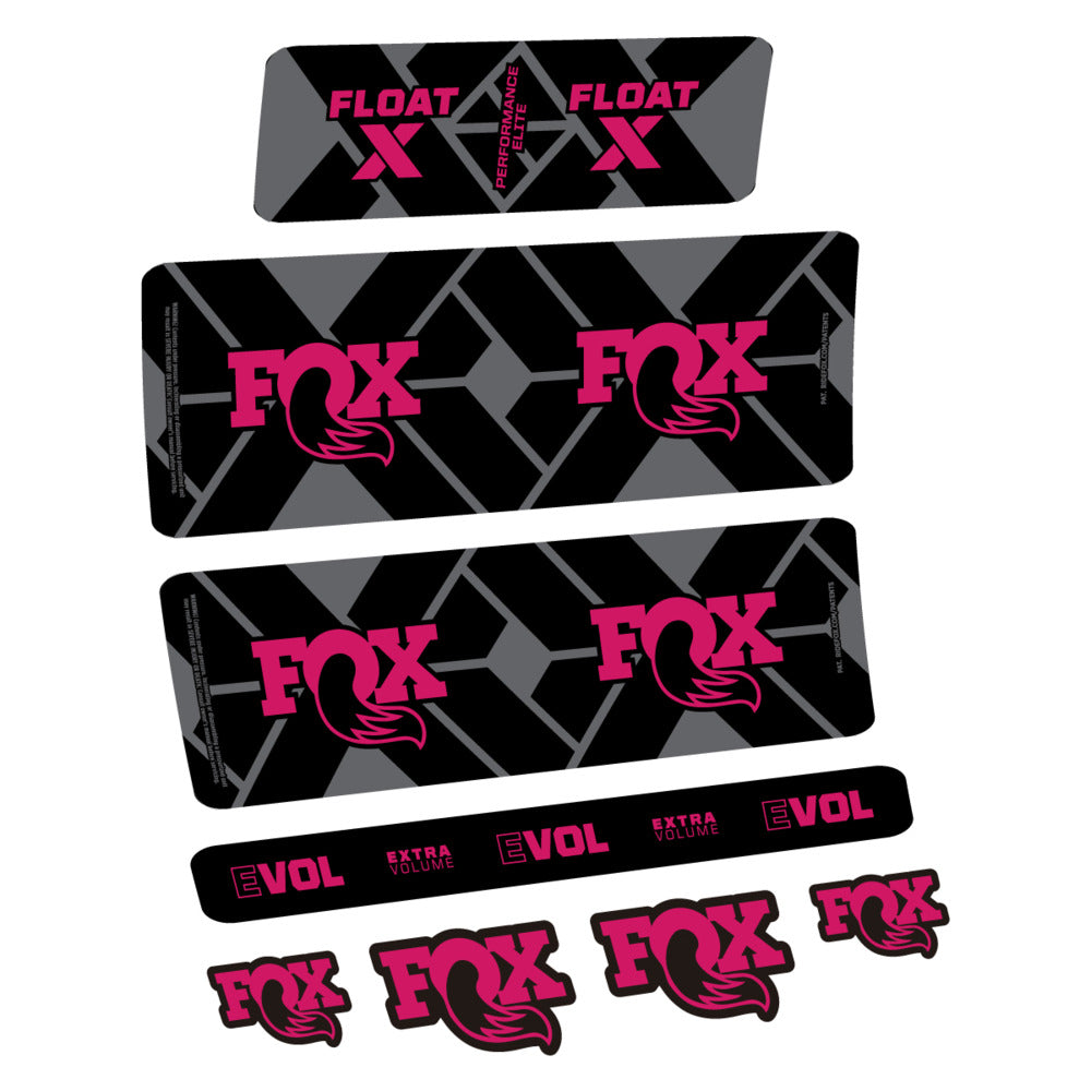 Adesivi Ammortizzatore Fox Float X Performance Elite 2027 in vinile