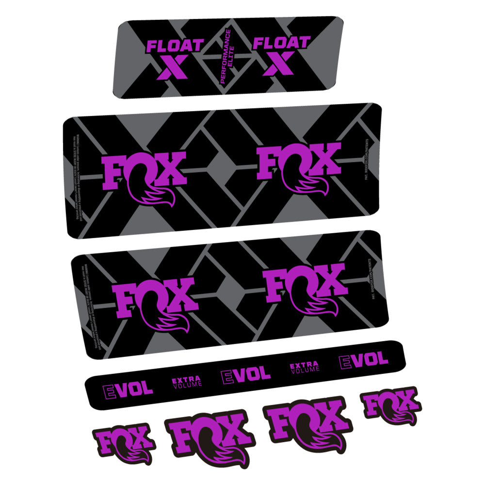 Adesivi Ammortizzatore Fox Float X Performance Elite 2027 in vinile